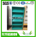 Library Furniture Wooden Green Library Bookshelf For Sale